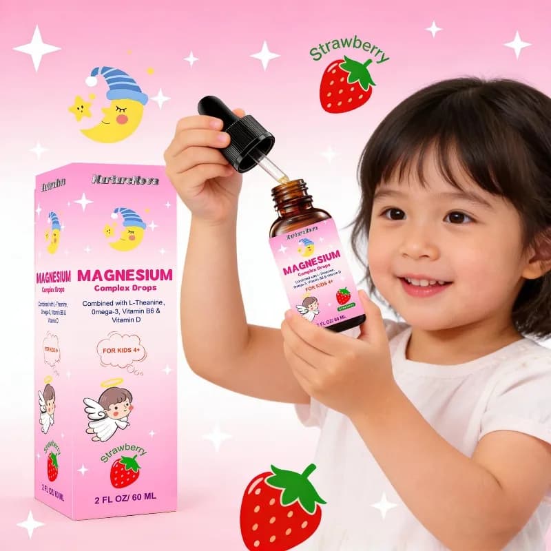 Offre Spéciale : Gouttes Liquides de Magnésium Complexe – Formule à Absorption Élevée pour Apporter des Minéraux en Quantité Suficiente et Soulager la Fatigue Corporelle Quotidienne