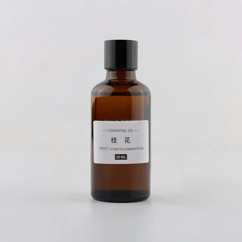 Huile essentielle d'aromathérapie végétale naturelle faite maison, 50ml, matériel de bougie, feuille de cire de gypse Soluble dans l'huile, parfum de matière première