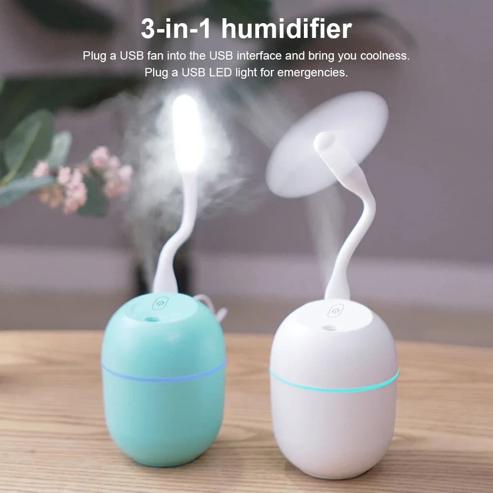 Humidificateur d'air à ultrasons portable USB