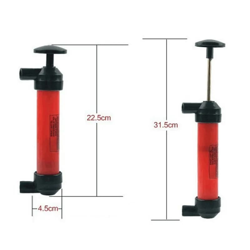 Pompe à huile manuelle pour Siphon, pour le pompage de gaz d'huile, de produits chimiques