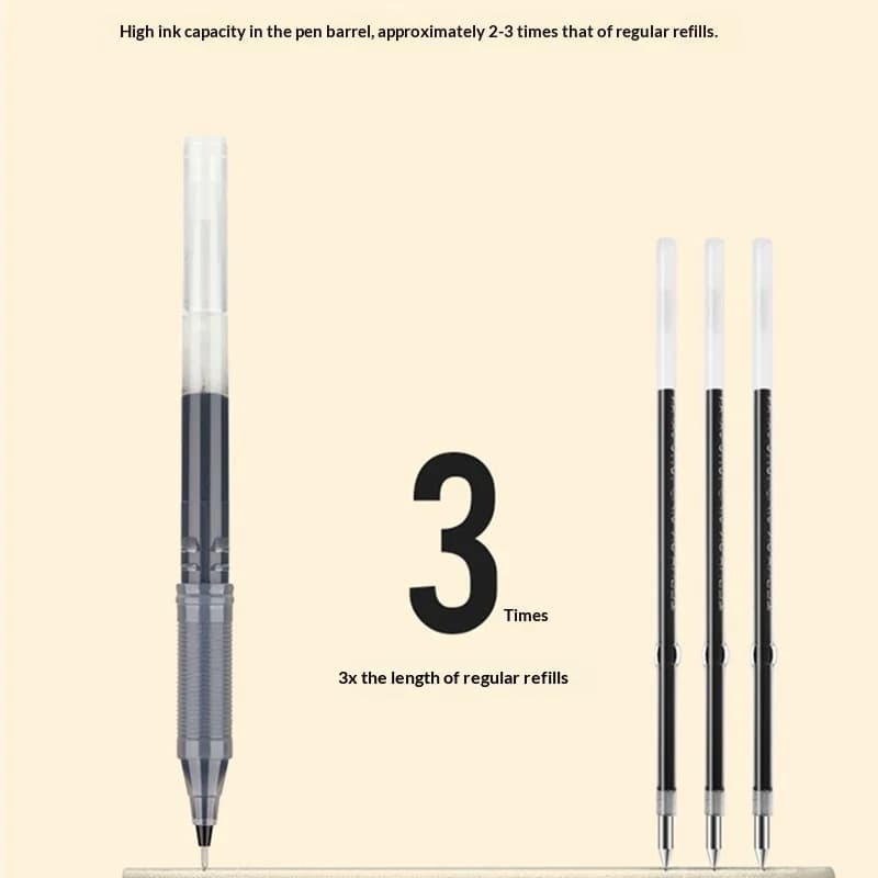 Stylos gel Pilot P500, design marbré, stylos à bille de 0,5 mm en noir/rouge/bleu, écriture fluide, prise en main ergonomique pour les étudiants et les créatifs