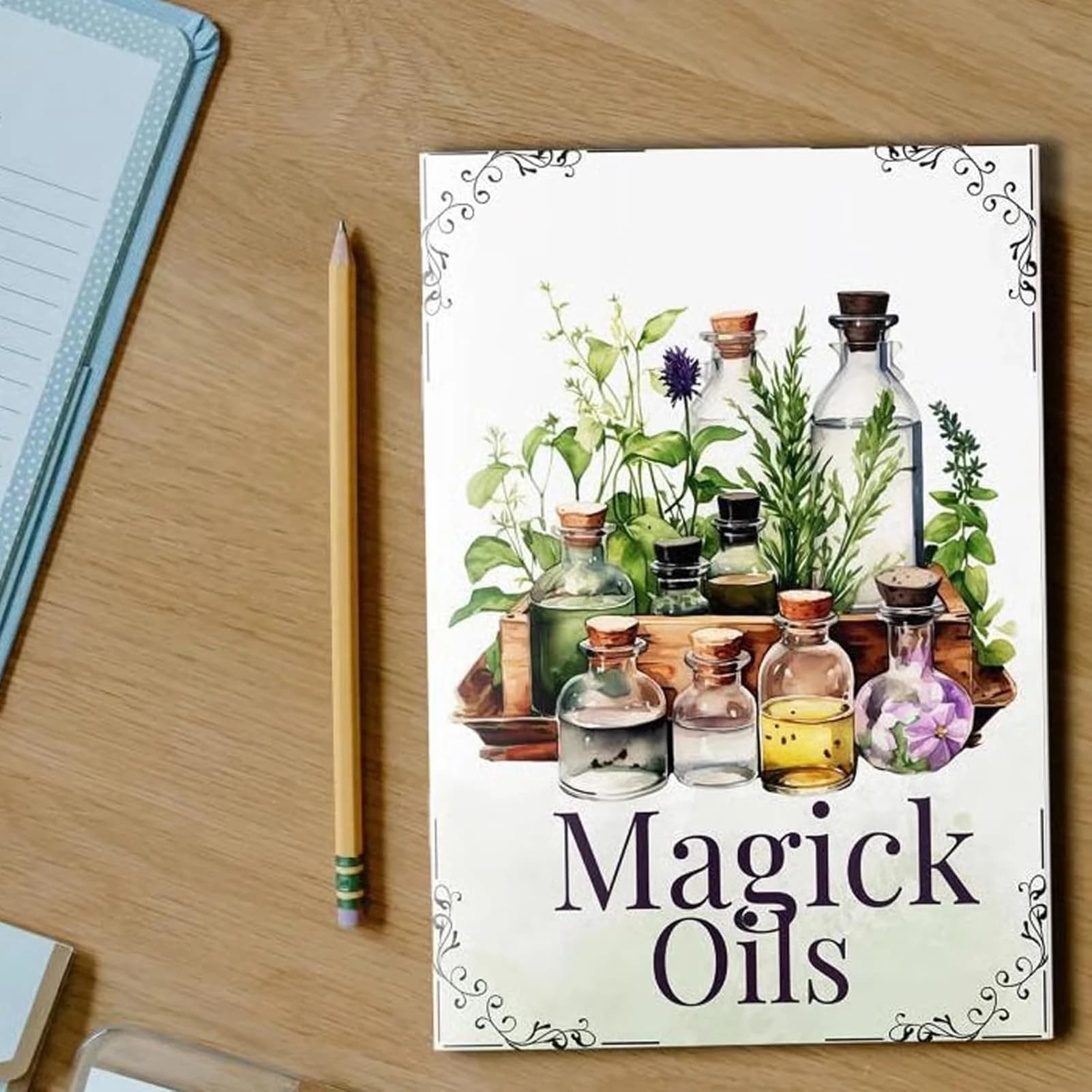 Guide de sort de sorcières de cuisine, expédition des propriétés de l'huile magique, cadeau idéal pour les amateurs de magie