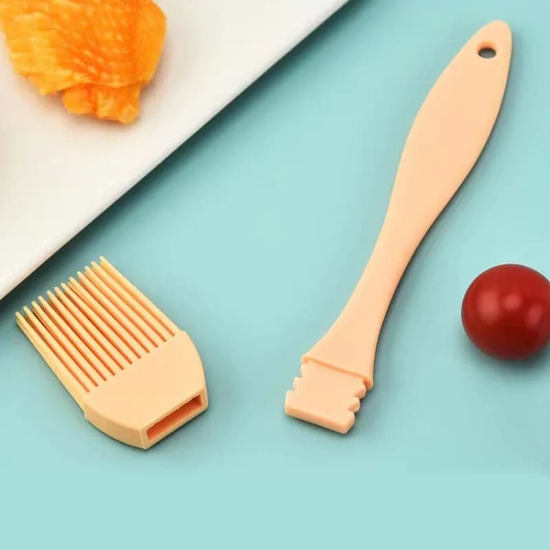 Brosse à huile en Silicone de qualité alimentaire