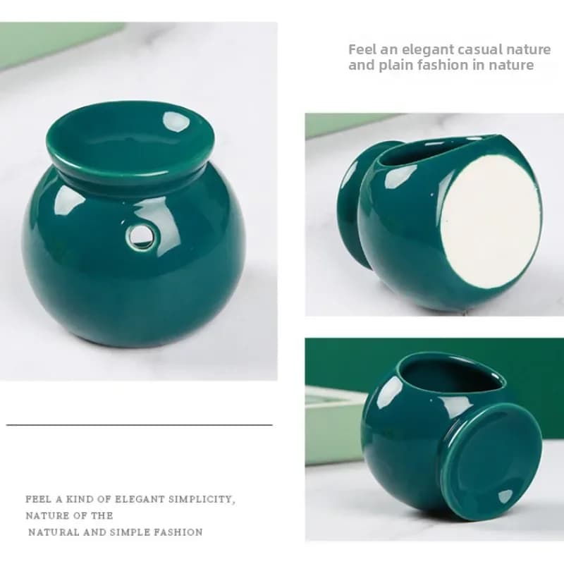 Brûleurs d'huiles essentielles, chauffe-cire fondue, aromathérapie, diffuseur d'arômes, fours en céramique, photophore, décors