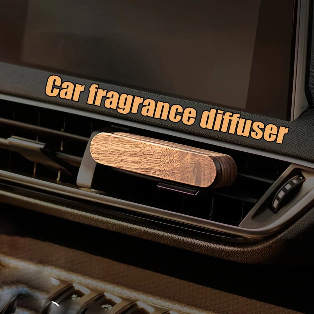 Diffuseur de parfum pour voiture en bois