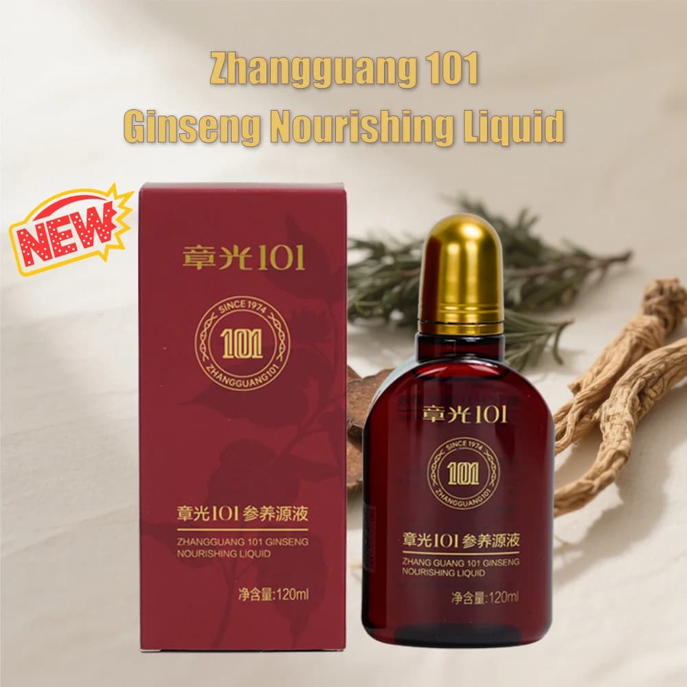 Zhangguang 101 Liquide nourrissant au ginseng - Soin capillaire nourrissant pour soin naturel des cheveux pour la santé et la croissance des follicules