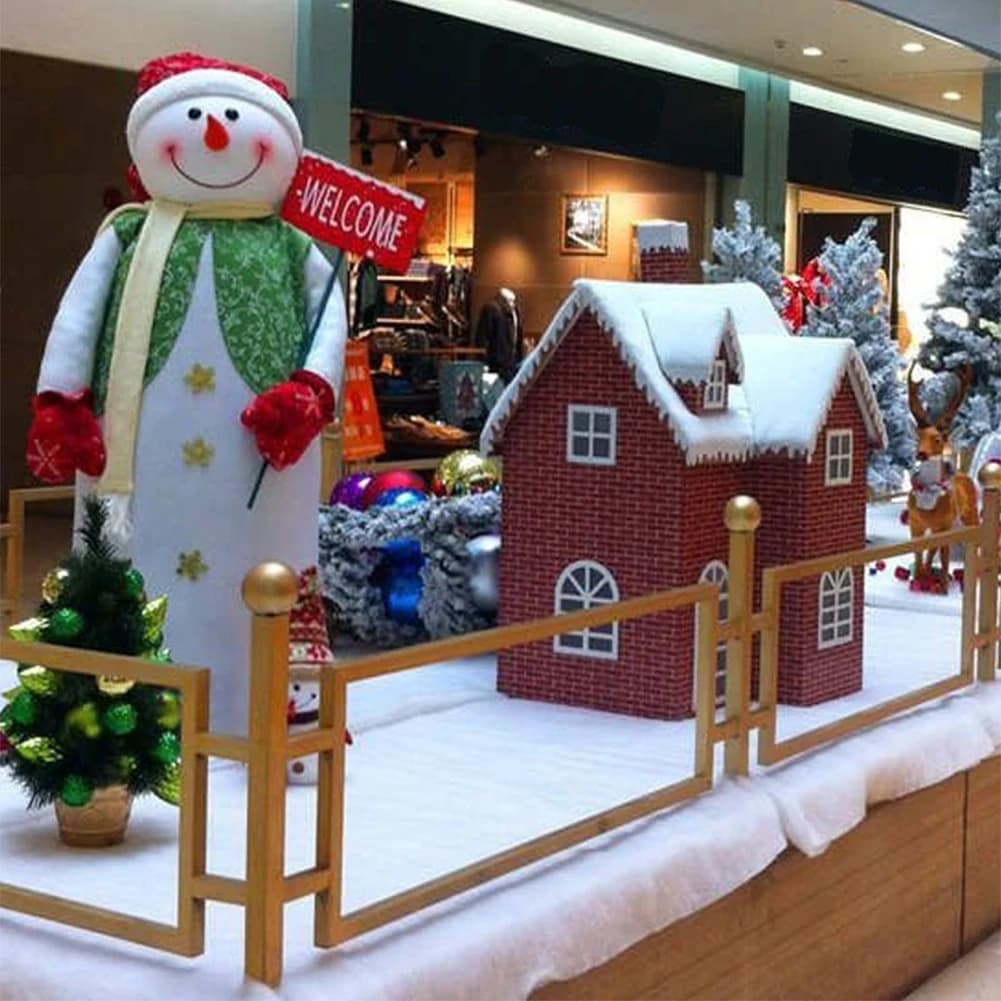 Couverture à Neige Blanche en Coton Doux, Accessoire pour Arbre de Noël, Décorations d'Arbre
