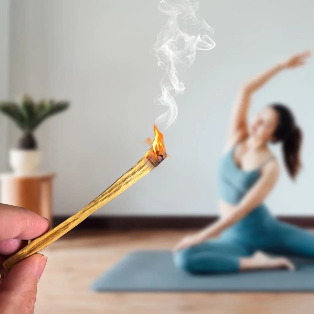 Palo Santo-Bâtonnets d'encens naturels, odeur à haute teneur en huile, vieux matériaux, application longue durée, yoga, bouddha, aromathérapie à la maison