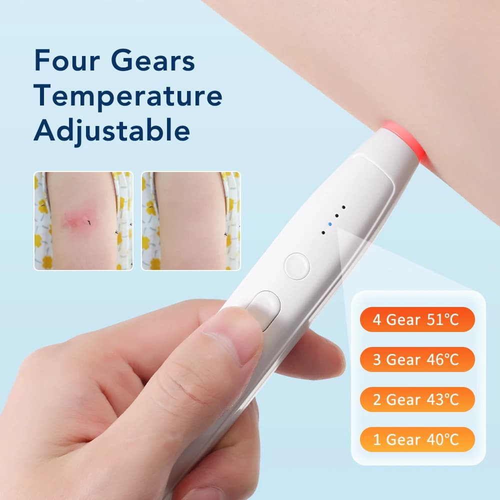 Stylo Anti-démangeaison Portable pour soulager les piqûres d'insectes et des moustiques