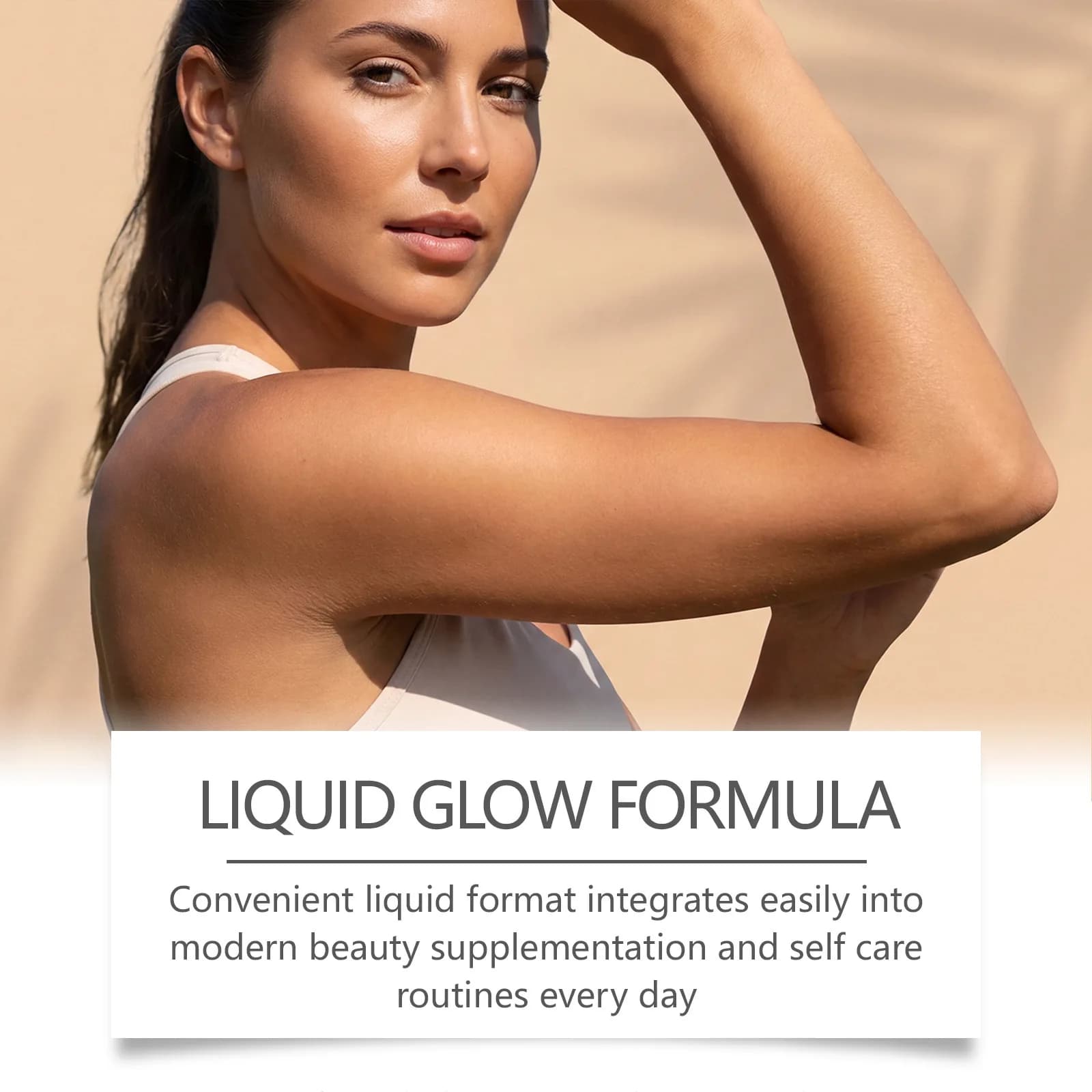 Gouttes autobronzantes buvables saveur pastèque pour booster la mélanine et obtenir un éclat bronzé naturel - Complément de bronzage