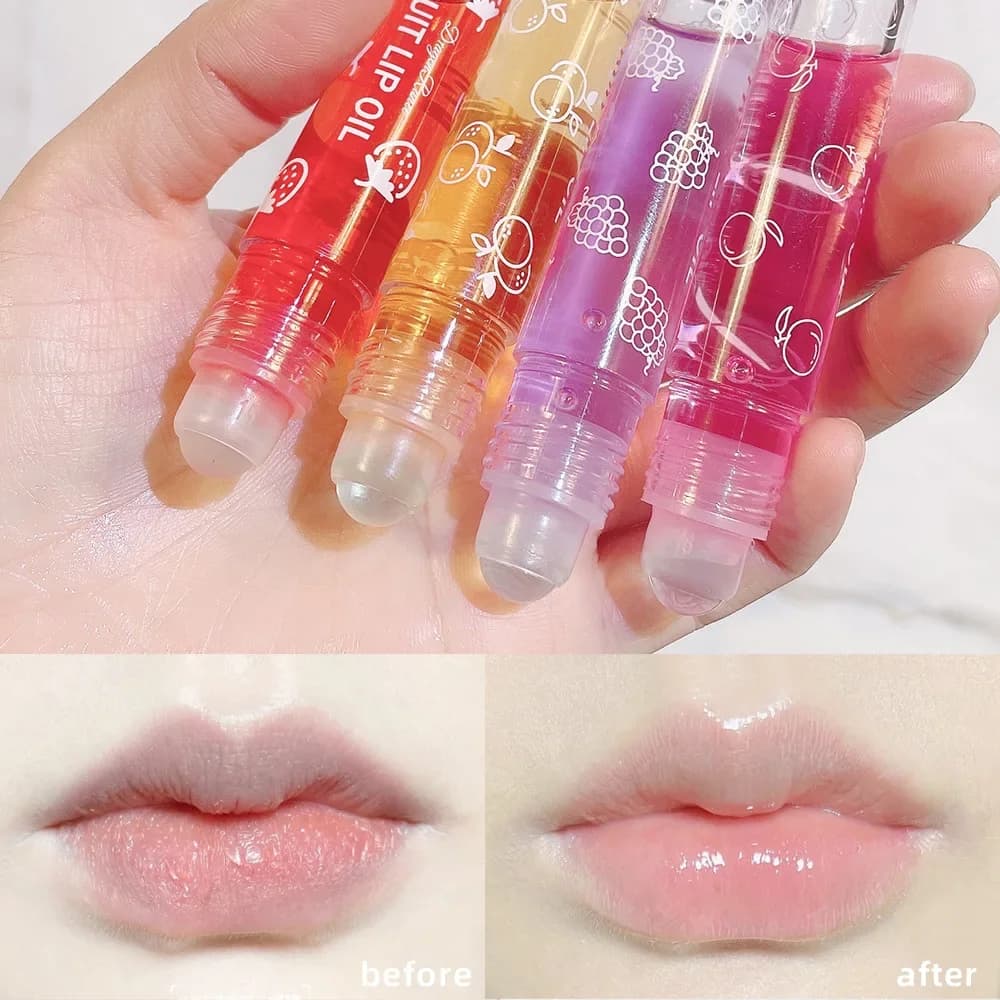 Rouge à lèvres hydratant liquide, boule hydratante, huile nutritive, incolore, clair, fruits, avocat, brillant à lèvres, beauté coréenne vitrée