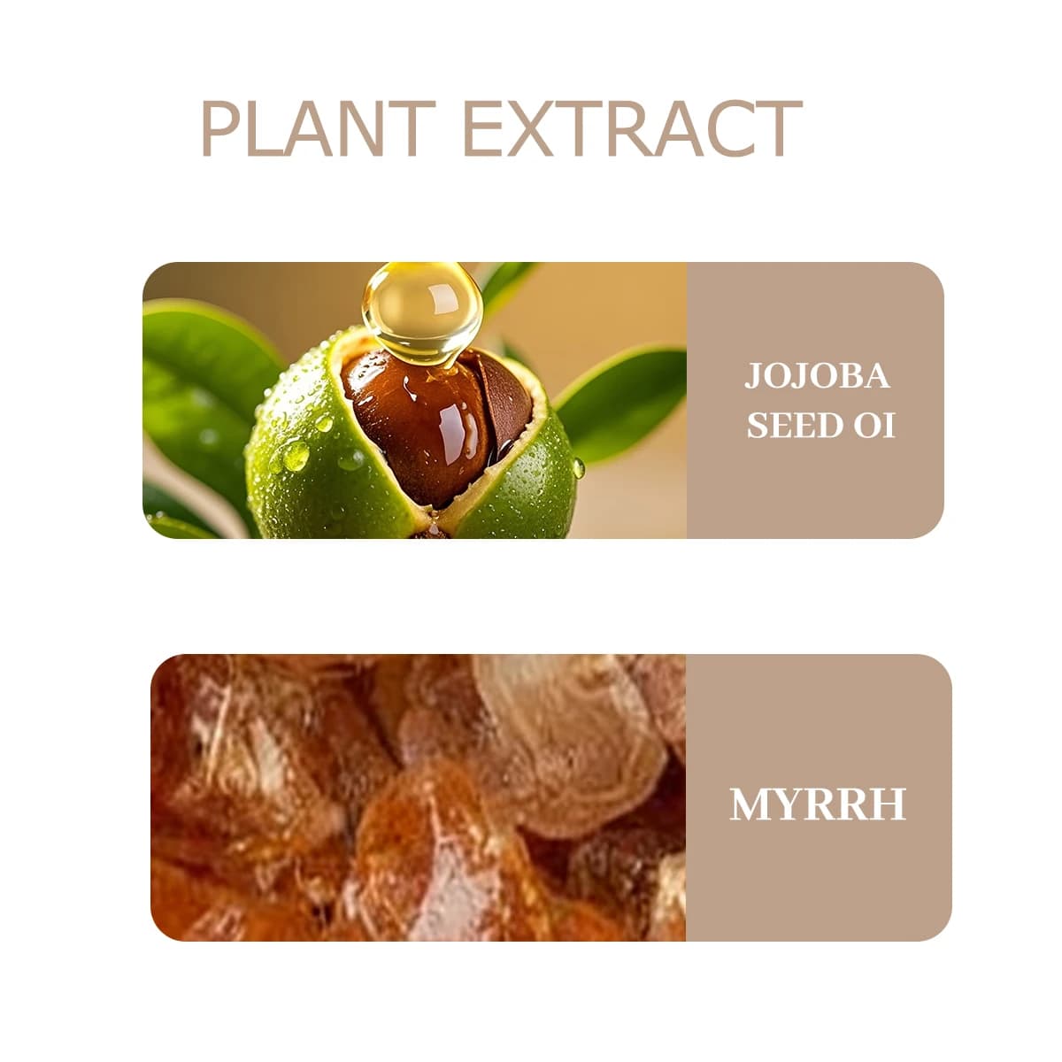 NIVAVIN 30ml/60ml/100ml Huile essentielle de myrrhe, extraits de plantes naturelles, parfum riche, senteur longue durée, cadeau exquis.