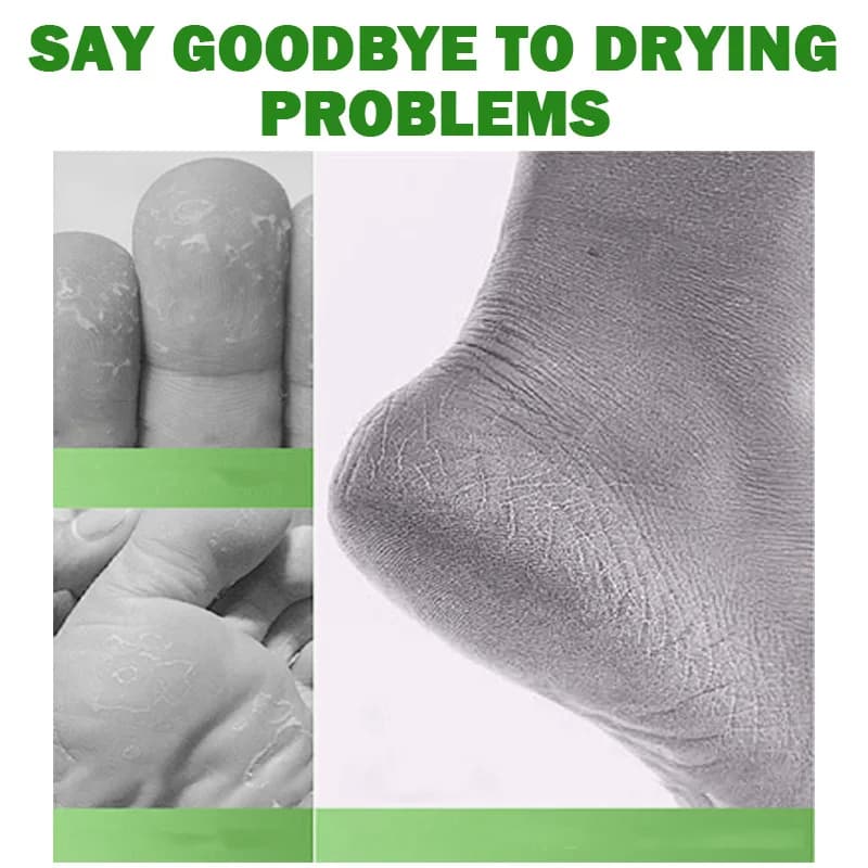 Crème pour les pieds à l'huile d'arbre à thé, ingrédients naturels, sans alcool, avec miel d'aloe vera, hydratation profonde pour les Types secs, 1/2 pièces