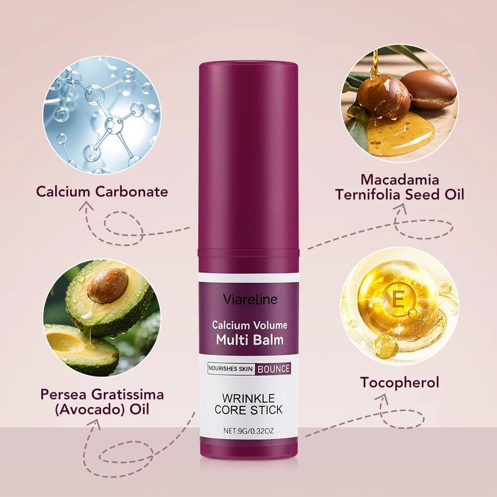Baume multi-volume au Volume de Calcium, renforce la barrière cutanée, contrôle de l'huile, rétrécit les Pores, augmente l'élasticité de la peau, crème raffermissante et liftante pour le visage
