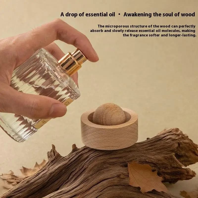 Diffuseur de parfum naturel de conception sphérique