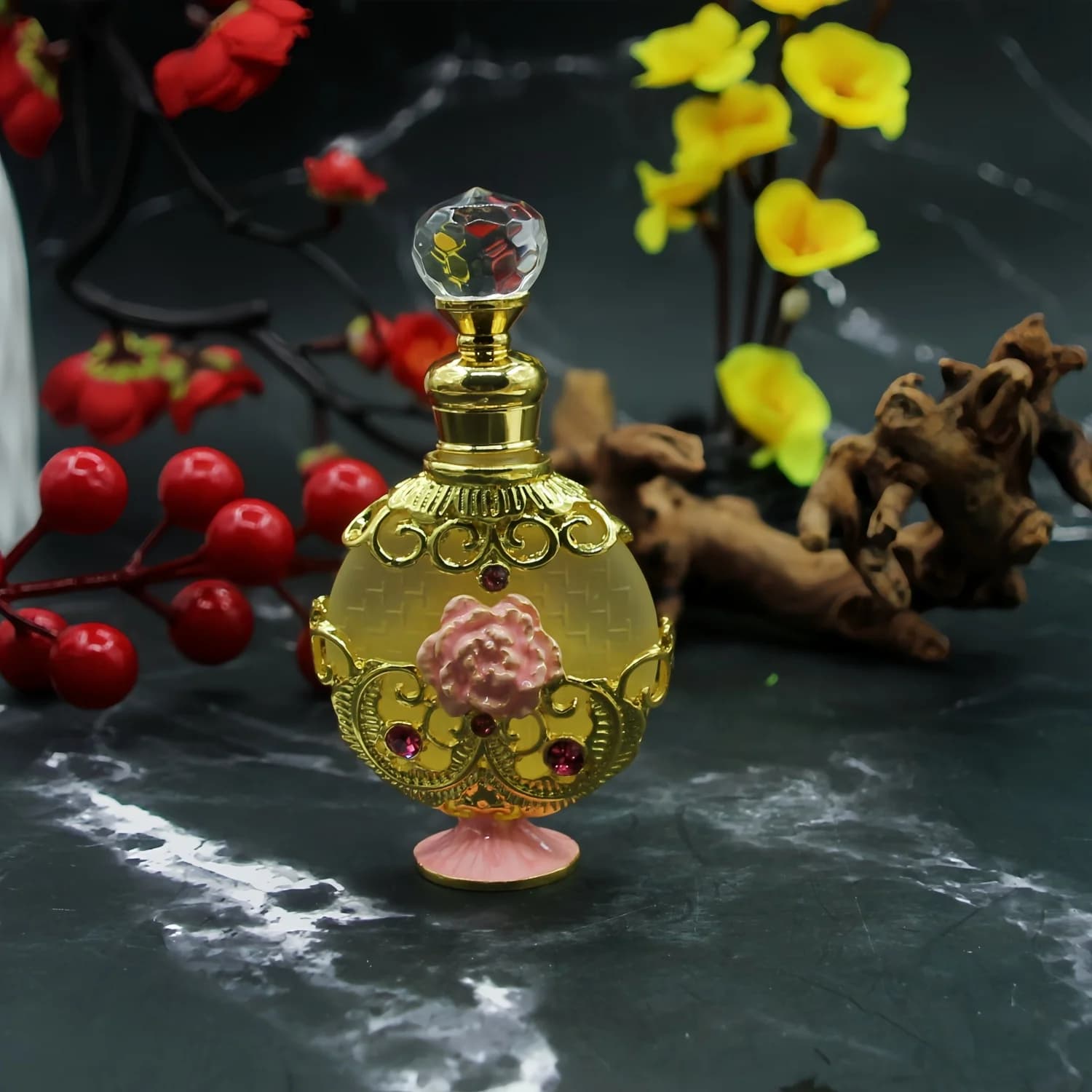 Parfum pour femmes Halal Dubai rétro concentré huile de parfum longue durée exquis Vintage parfum cadeau le parfum luxueux