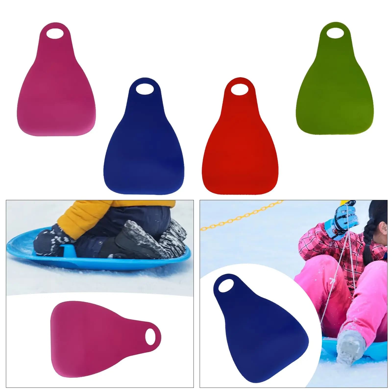 Tapis de planche à neige Snowboard enroulable hiver sable traîneau extérieur amusant léger neige traîneau volant tapis couverture de Ski planche de Ski