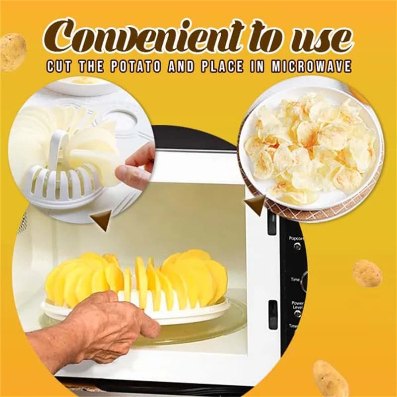 Chips T1 DIY Four à faible teneur en calories pour micro-ondes