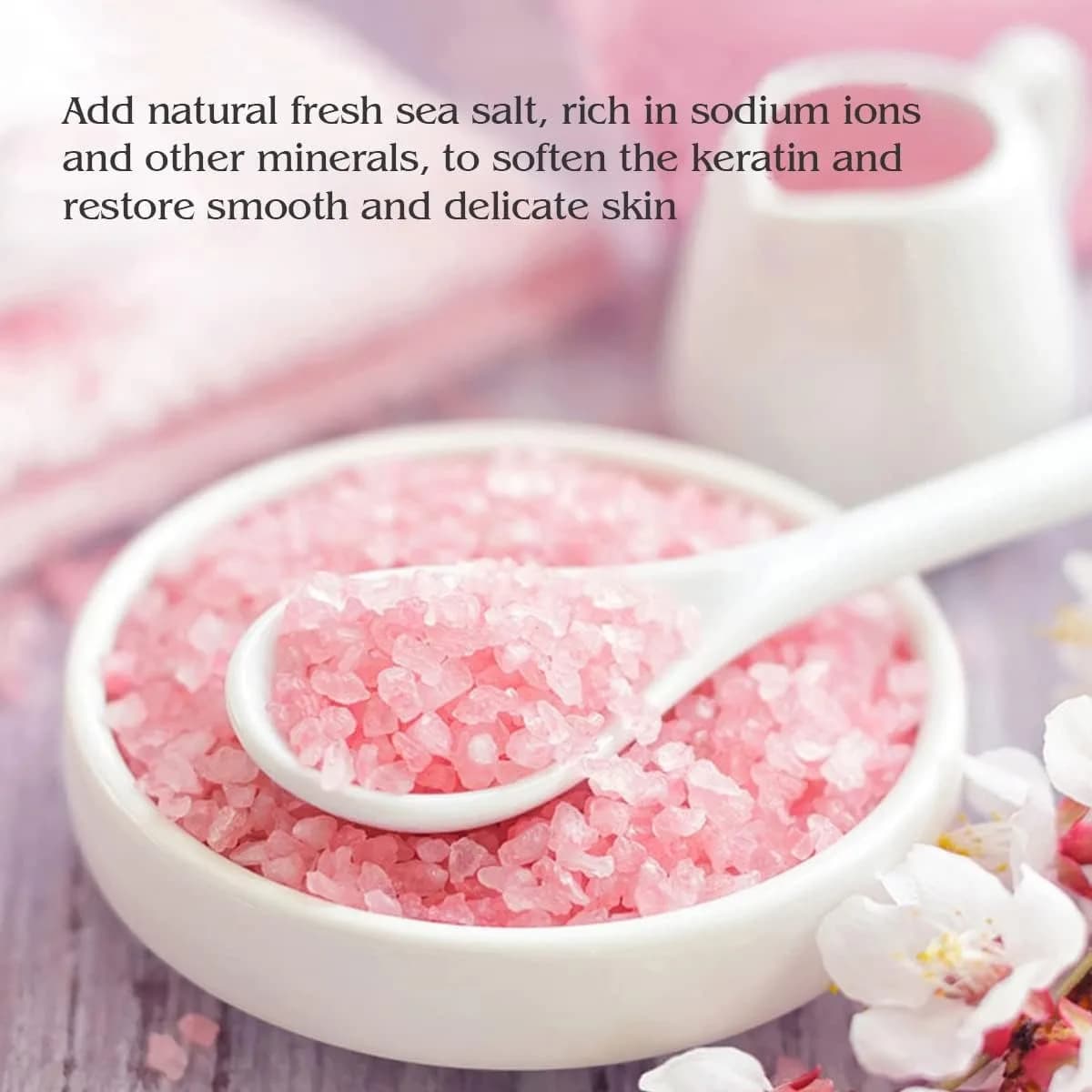Bombes de bain à fleurs séchées, boules de sel, extrait de Rose, huiles essentielles, hydratant, peau sèche, pétillante, Spa, soins de Relaxation, bombe de bain à bulles