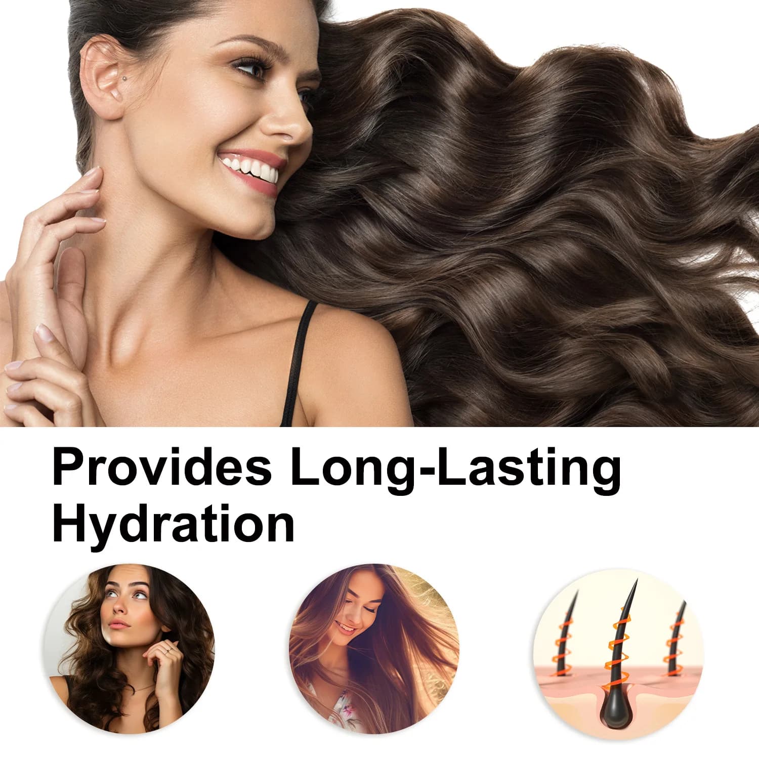 Ensemble shampoing et après-shampoing à l'huile d'argan marocaine – 100 ml + 100 ml. Spécialement formulé pour les