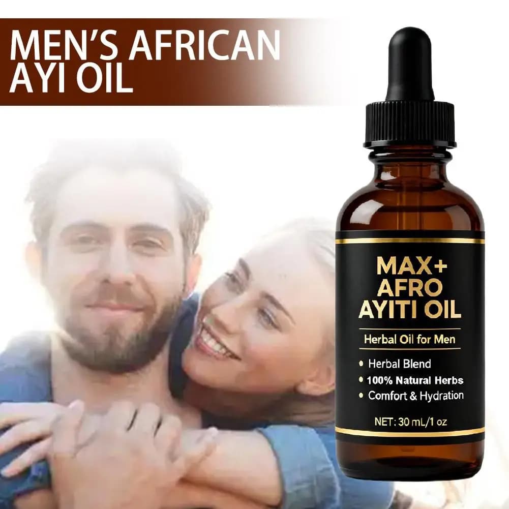 Huile essentielle de Massage africaine Ayiti pour hommes