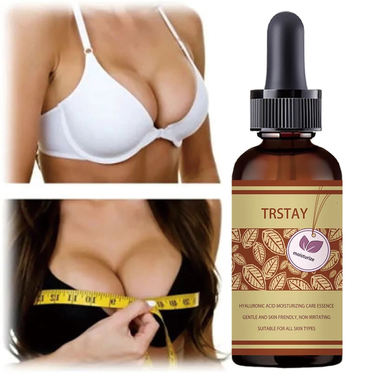 5ML/15ML/30ML/50ML 100% huile essentielle naturelle pour le sein dodu pour augmenter