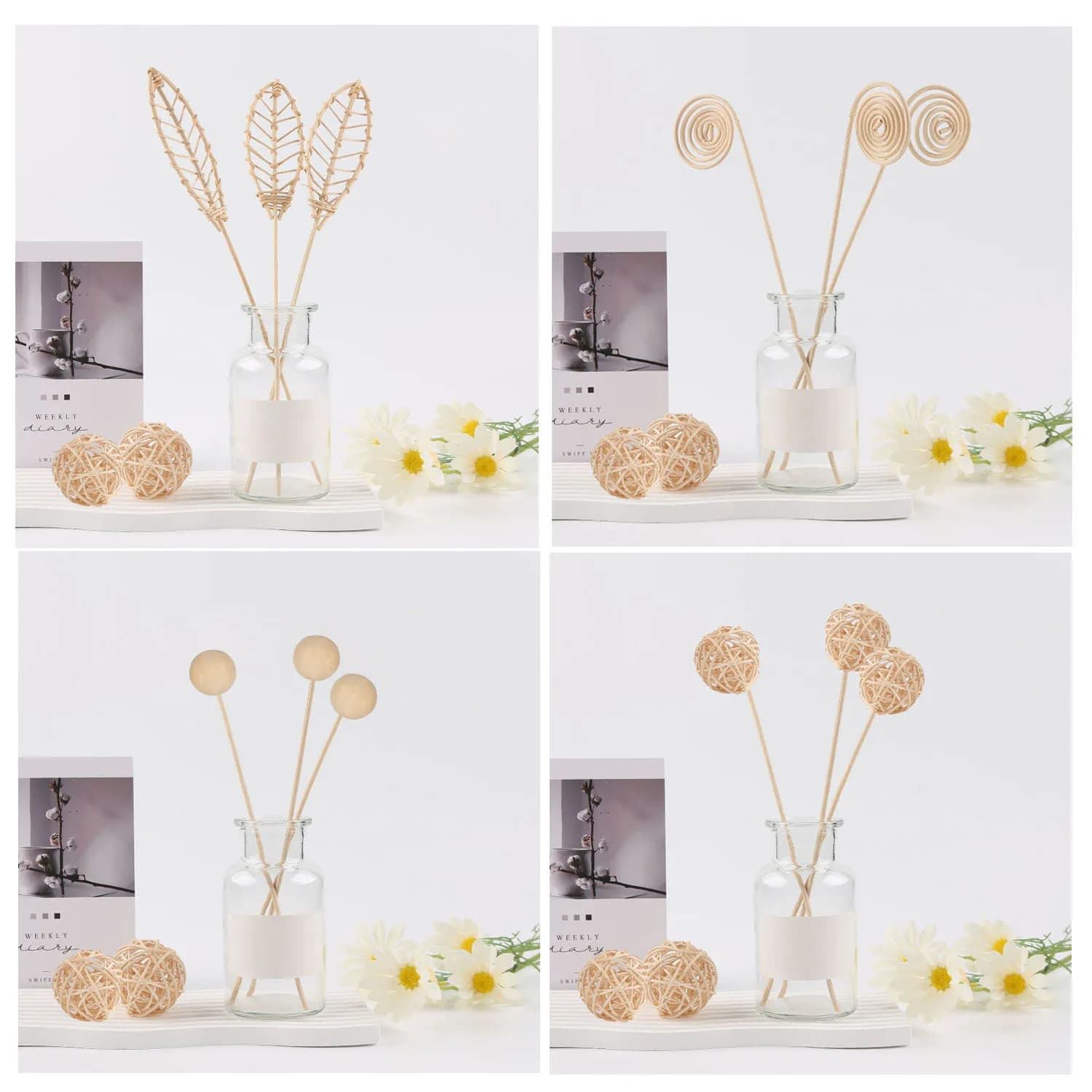 Bâton de remplacement pour diffuseur de roseaux de 3mm