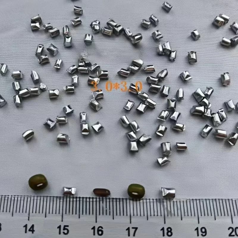 Granulés de zinc de haute pureté, pastilles de zinc, billes de zinc, zinc métallique, Zn99,995%, pour la recherche scientifique et les expériences