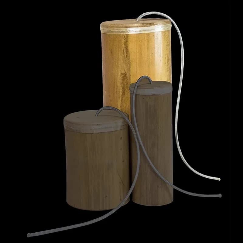 Tambour de tonnerre en bambou, méditation, guérison sonore, tambour de tonnerre, Relaxation spirituelle, Machine Thunderclap, Instruments de musique portables