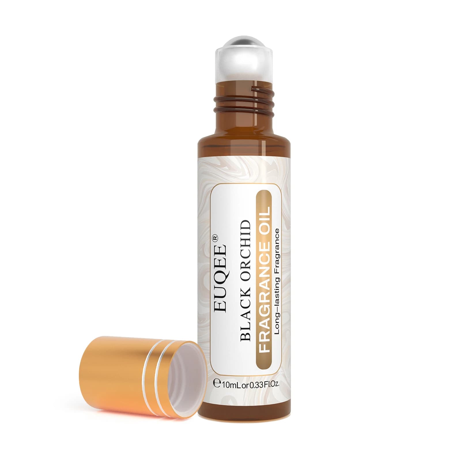 Huiles de parfum roll-on EUQEE 10ml, noix de coco et vanille, musc blanc, fleur d'oranger, violet de Parme, parfum roll-on longue durée pour femmes