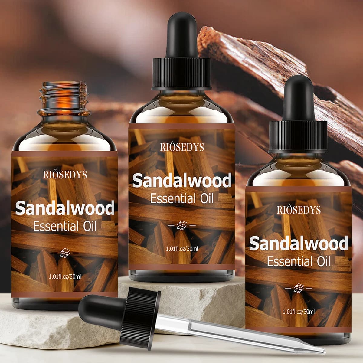 Huile essentielle de bois de santal