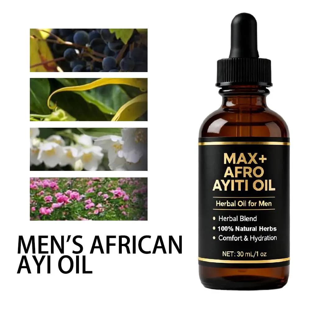 Huile essentielle de Massage africaine Ayiti pour hommes