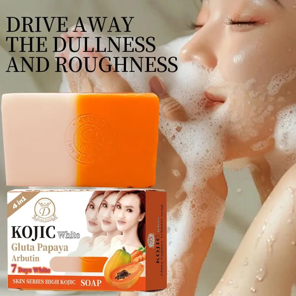 Savon à l'huile essentielle de papaye et d'acide kojique 160g