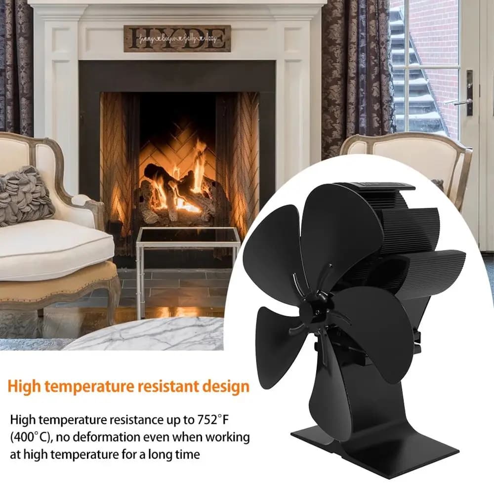 Ventilateur de poêle à bois