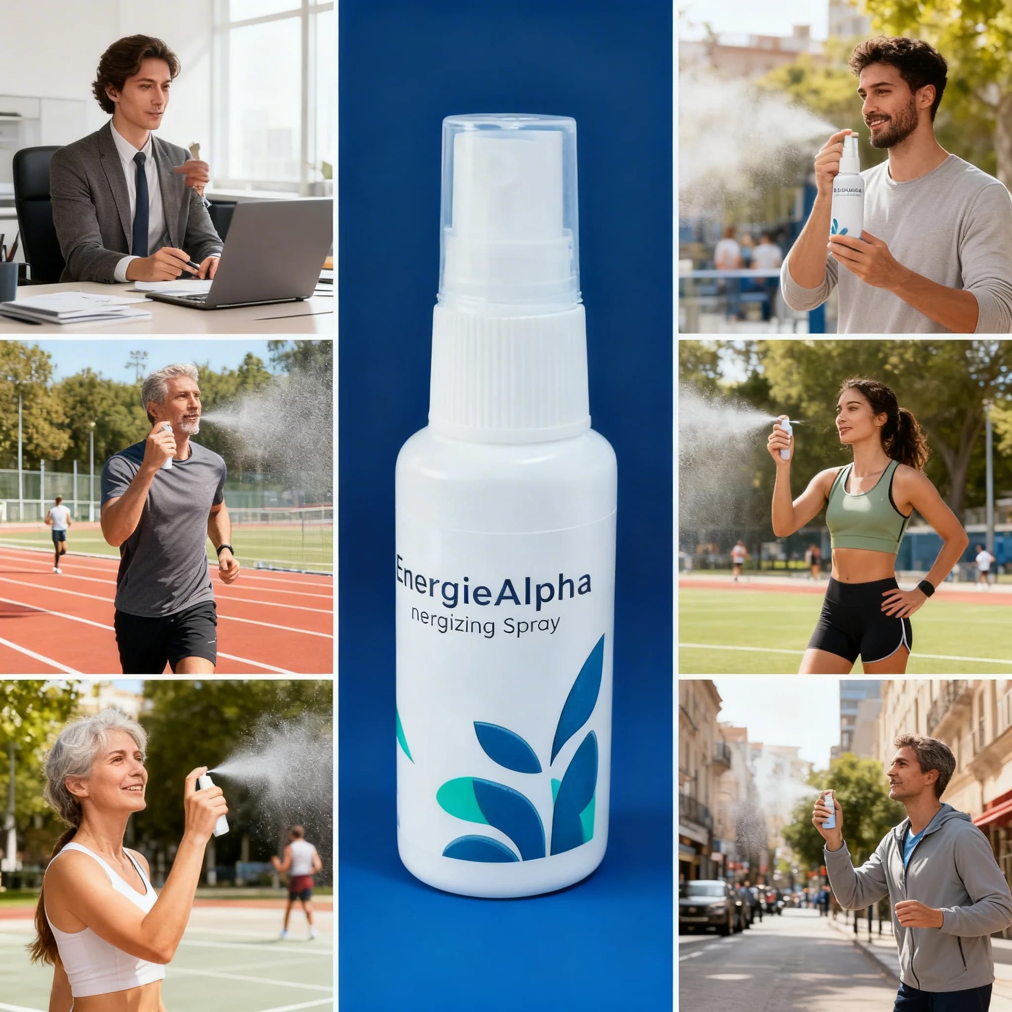 Spray Énergisant aux Algues Naturelles : Améliore Continuellement la Vitalité et Restaure Rapidement l'Énergie – Soin Masculin pour la Santé ﻿