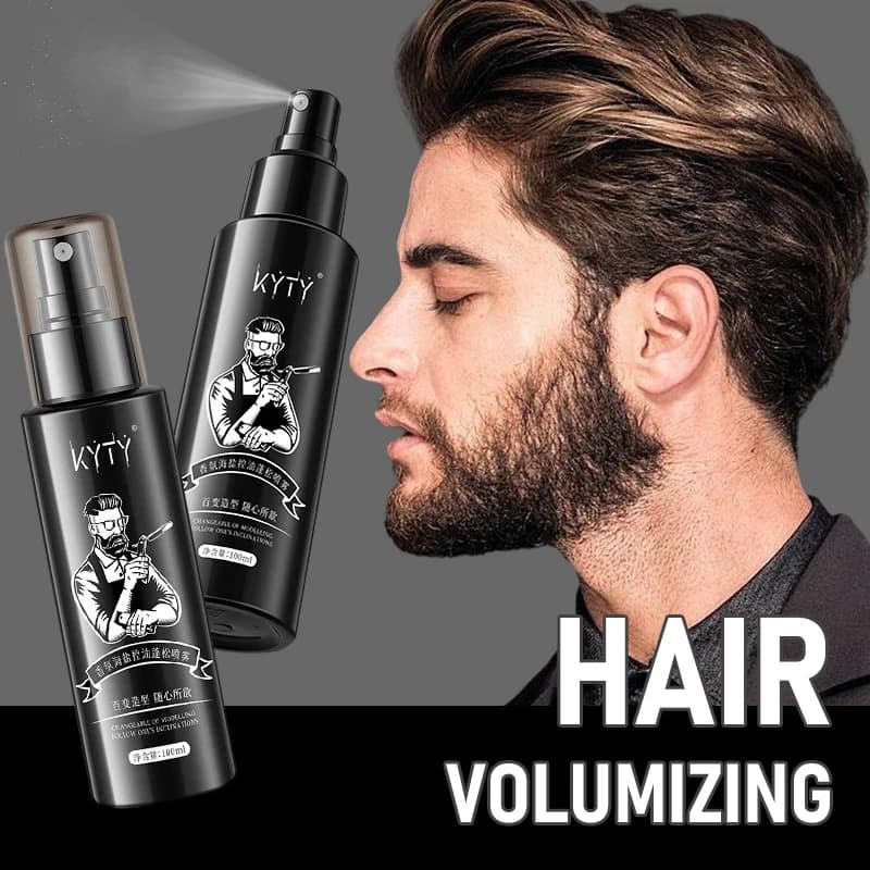 Spray volumateur parfumé au sel marin, contrôle de l'huile, cheveux légers, moelleux longue durée, brume capillaire absorbant l'huile pour un usage quotidien
