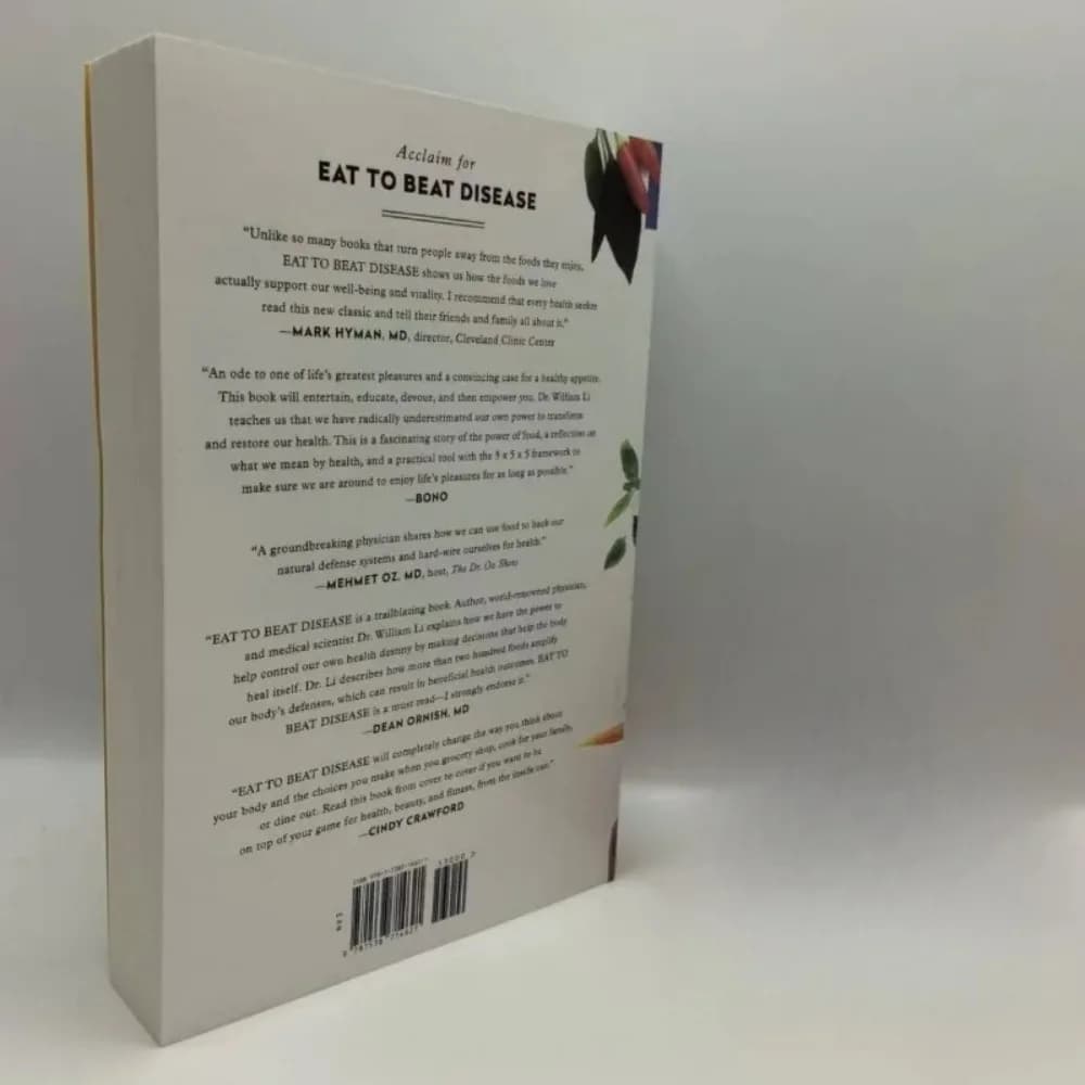 Eat to Beat Disease, livre broché en anglais, science de la guérison de soi, régime alimentaire sain, renforcement de l'immunité, guide de prévention des maladies
