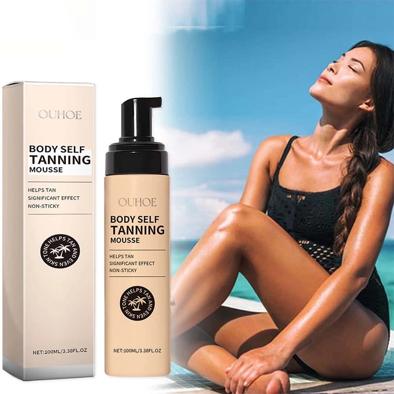 Mousse corporelle de bronzage d'été 100ml