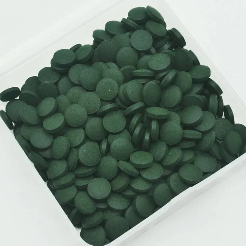 500-3000 pièces comprimés de spiruline de haute pureté spiruline sélénium riche nourriture pour poissons pour animaux de compagnie cristal rouge crevettes nourriture pour poissons aquarium spécial