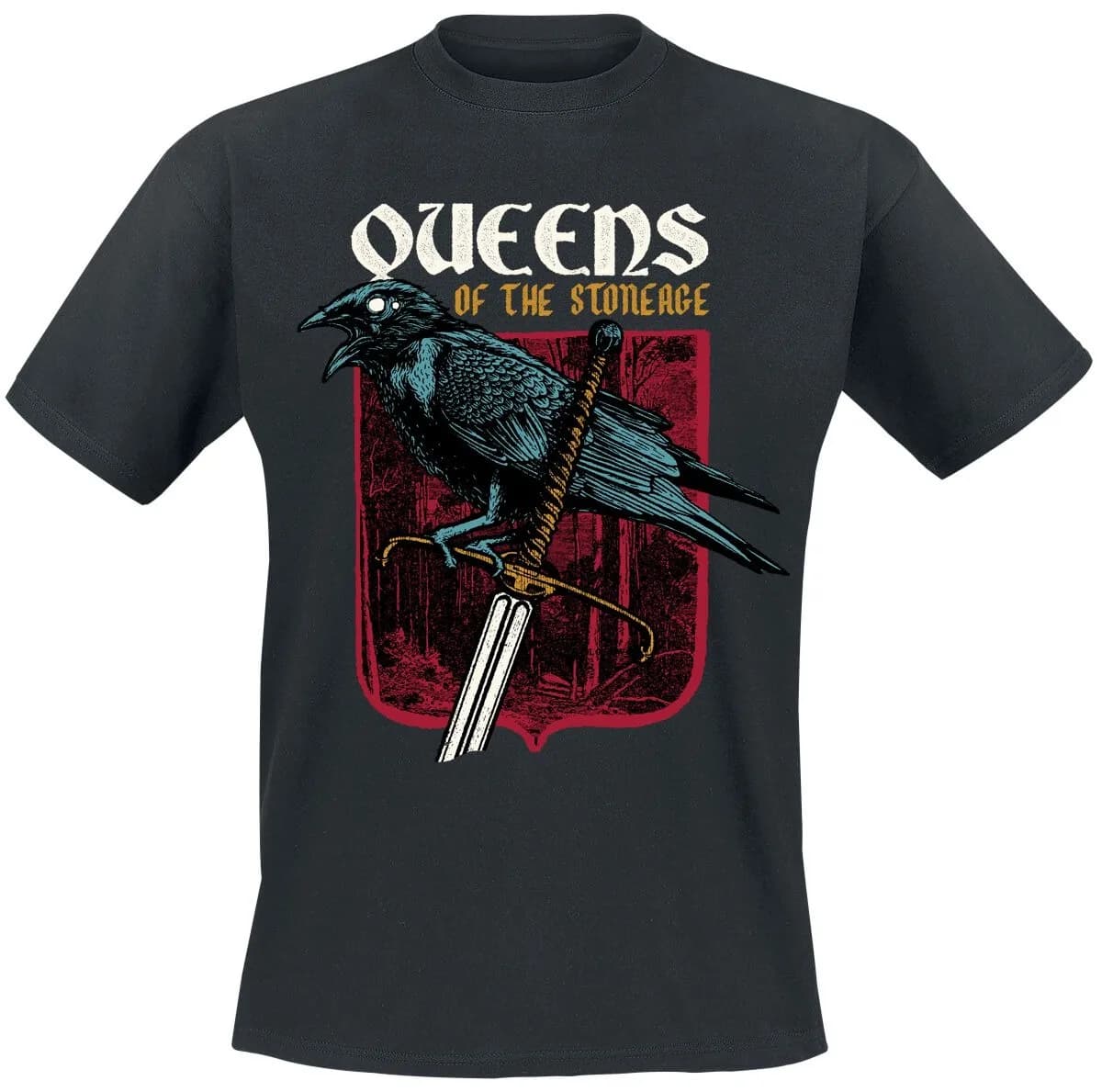 T-shirt classique avec logo Queens of The Stone Age