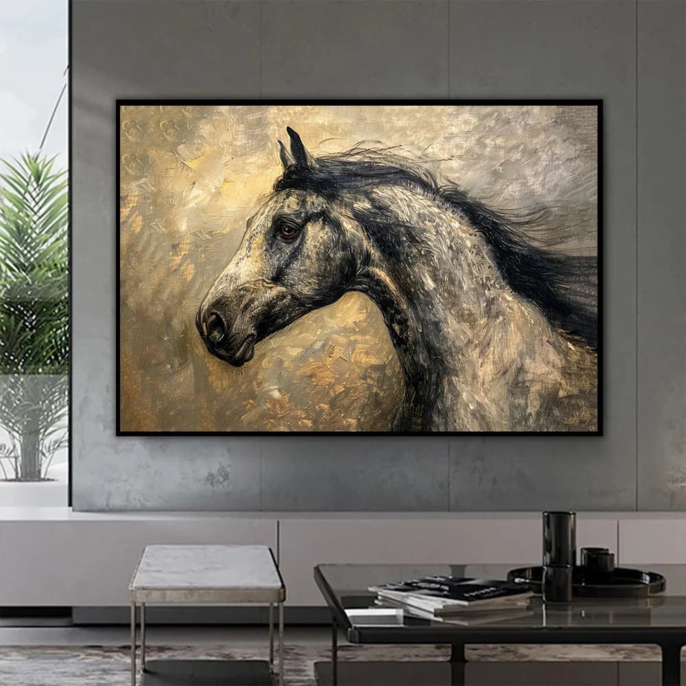 Affiches de cheval d'animaux sauvages classiques modernes