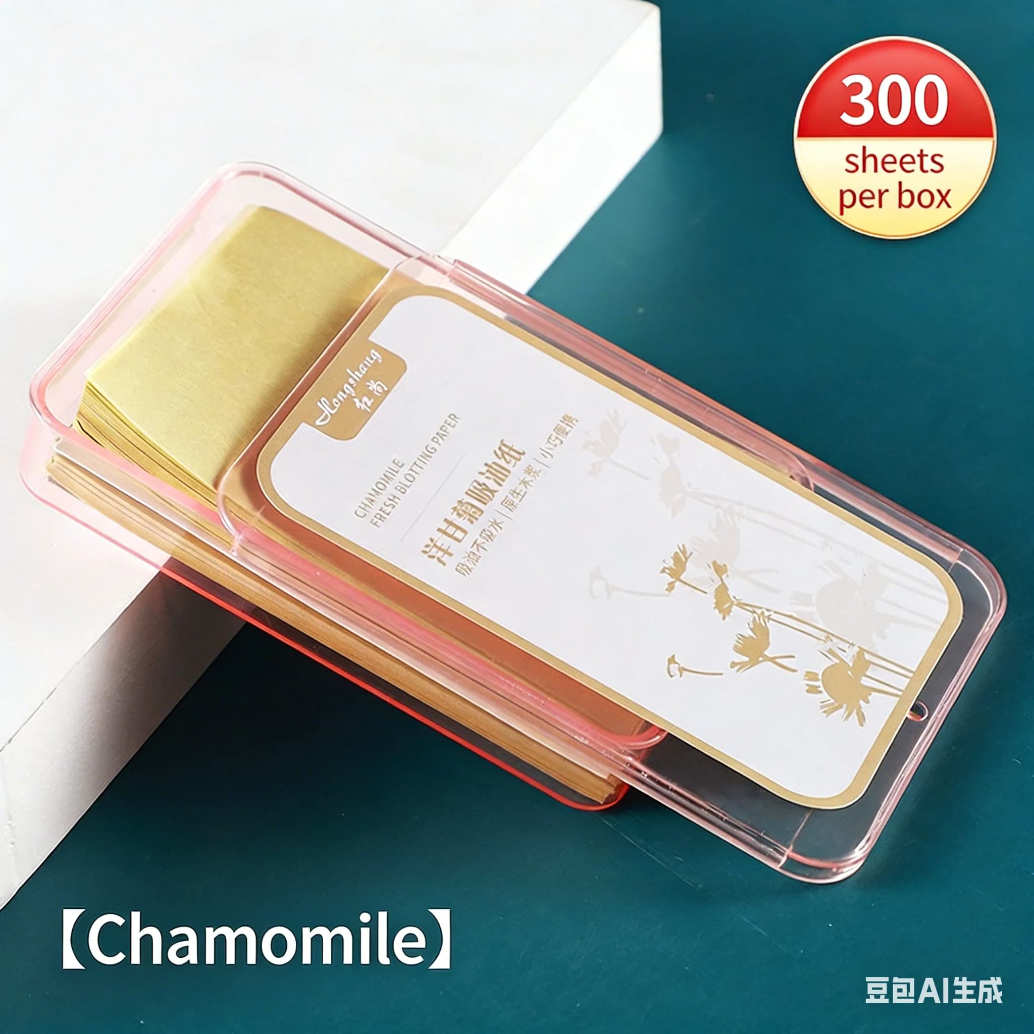 Feuilles absorbantes d'huile pour le visage