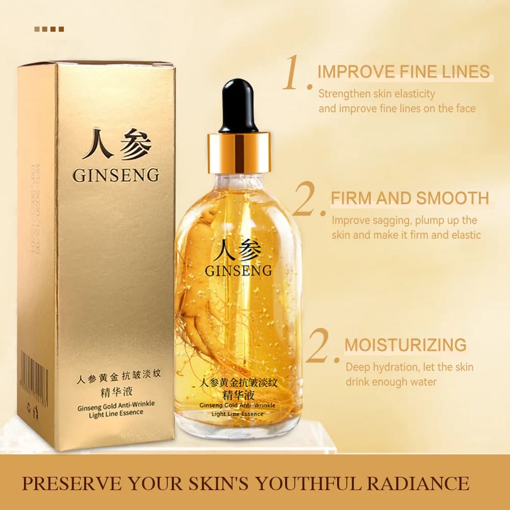 Huile essentielle de Ginseng polypeptidique