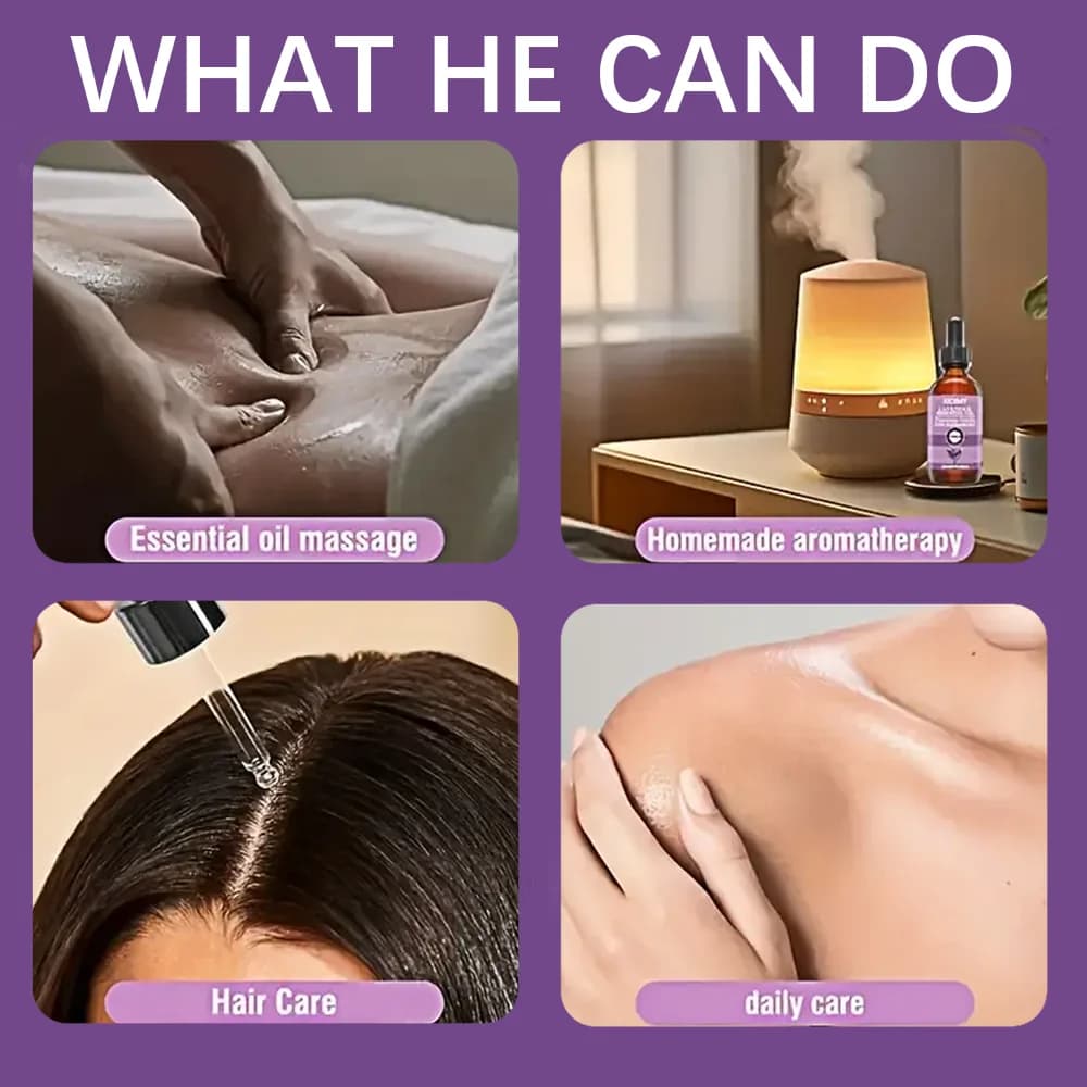 Spray de nuit en magnésium 30 ml - avec huile de lavande, favorise la relaxation et le sommeil, sensation semblable à du SPA, formule végétale et douce