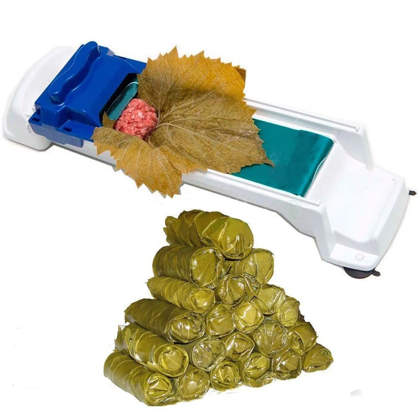 Outil de rouler les feuilles de chou, rouleau de viande végétale, raisin en peluche, Yaprak Sarma Dolmer, Machine à rouler, accessoires de cuisine