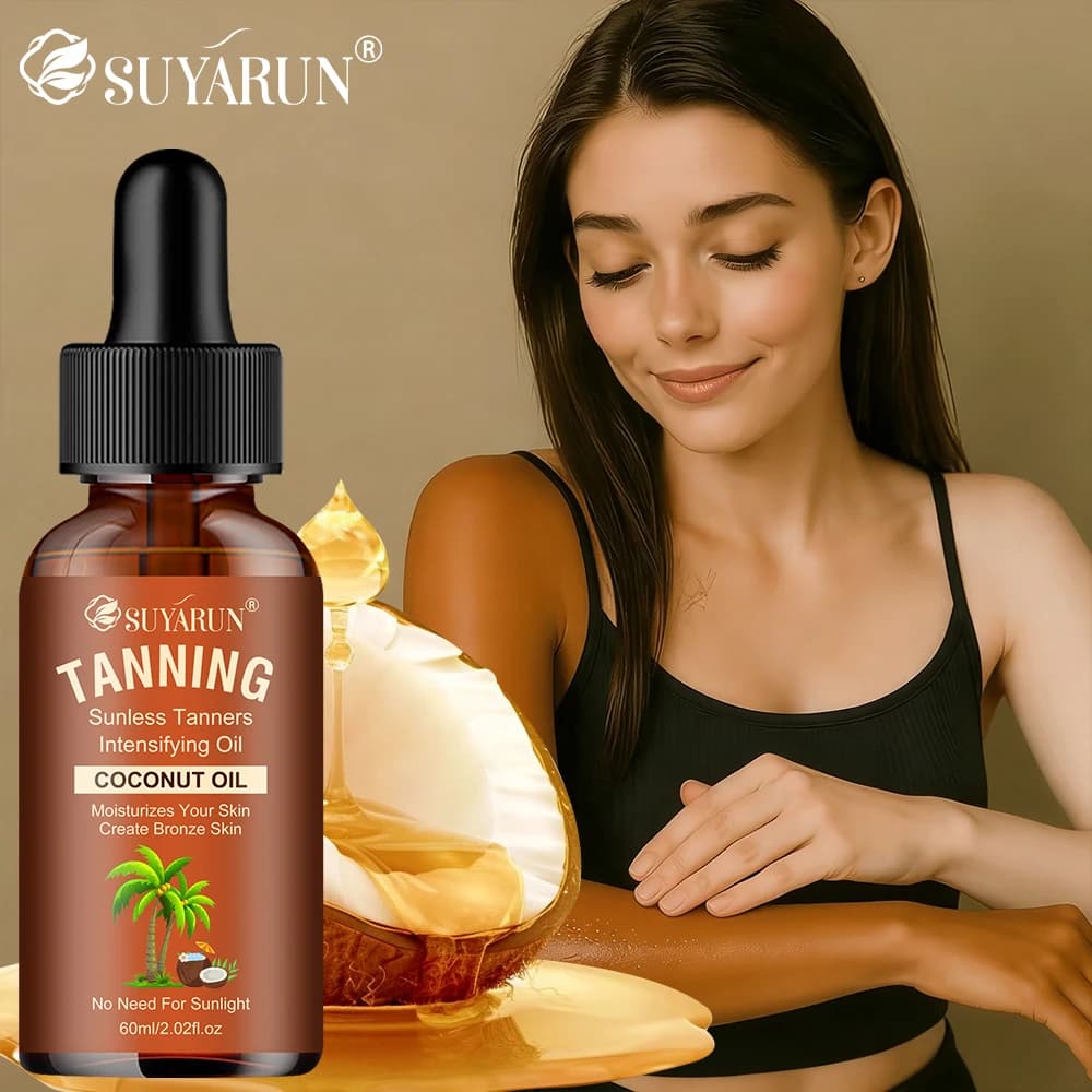 Gouttes autobronzantes avancées pour le visage : éclat naturel et sans traces