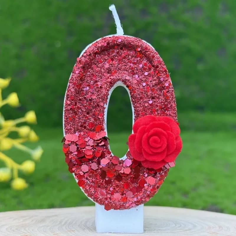 Bougies d'anniversaire numériques à faire soi-même
