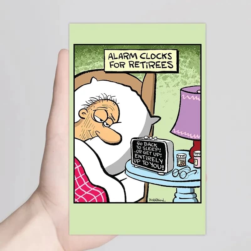 Carte de Retraite Intéressante 1 Pièce, Carte de Jeffplacées, Réveil pour Renders, Félicitations pour la Retraite, Bonne Retraite
