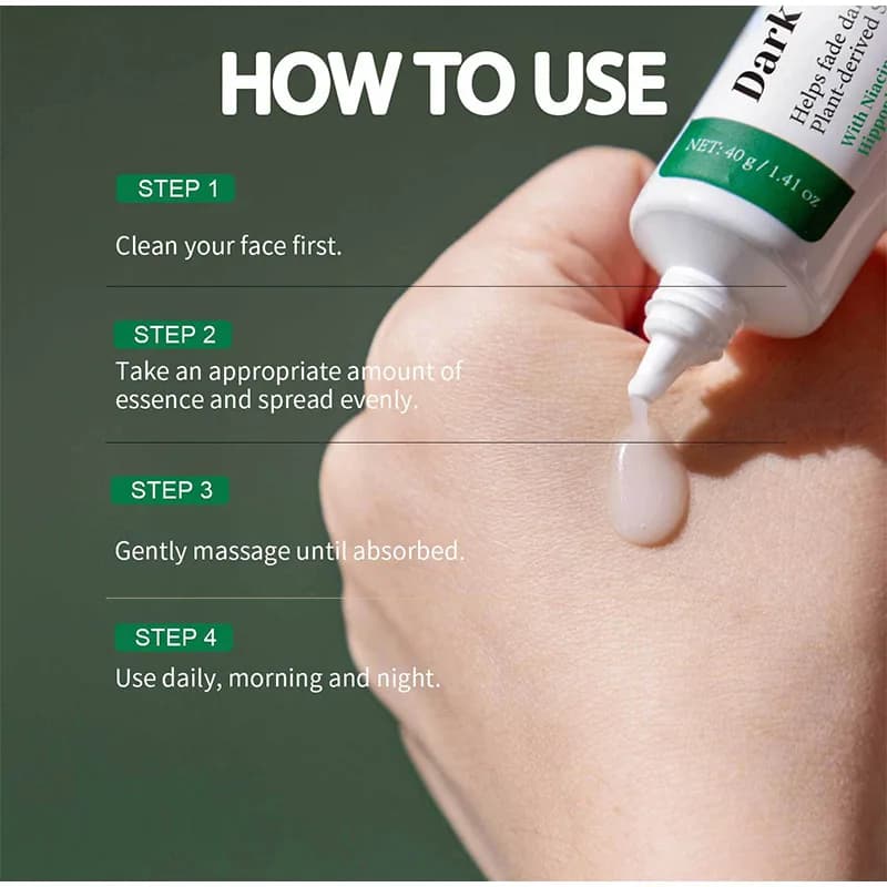Sérum correcteur de taches foncées, dissolvant de terne, d'acné et de mélanine, Niacinamide, soin hydratant pour la peau du visage et éclaircissant