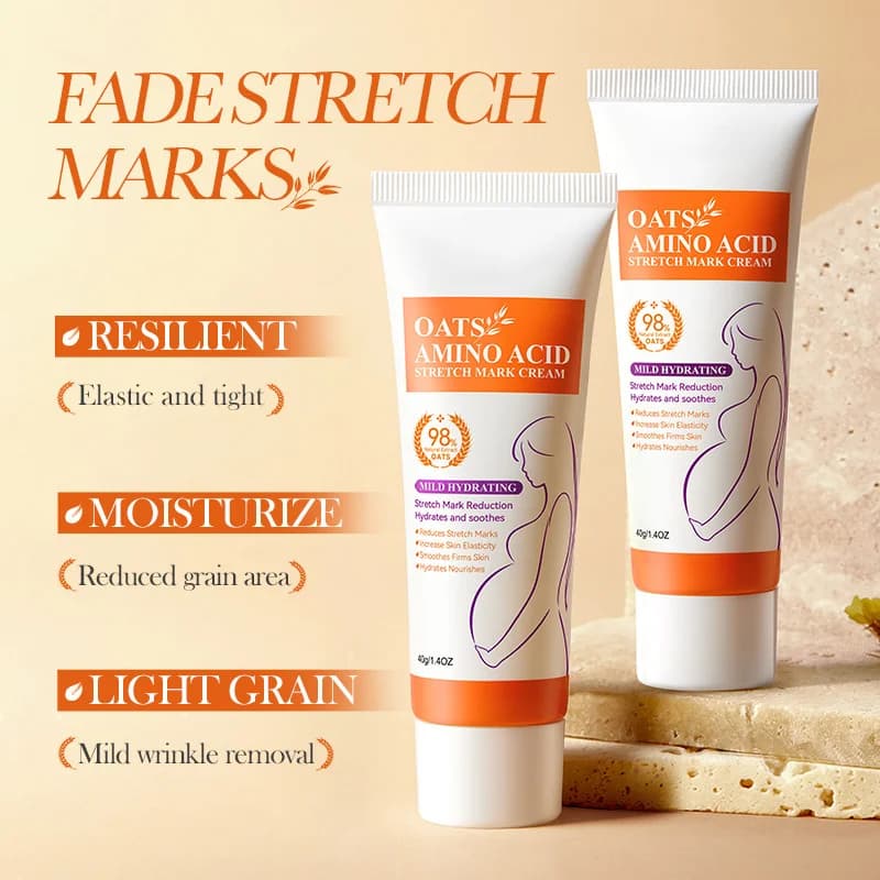 Crème d'élimination permanente des vergetures de maternité, éclaircissante, Anti-rides, réparation lisse, raffermissant, restauration de l'élasticité de la peau, soins pour la peau du corps